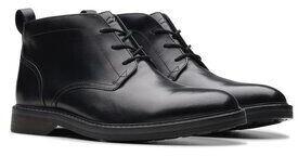 Clarks Aldwin Chukka Boots Black