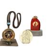Nine Sons Wealth & Fortune Pendant: Eight Directions Prosperity & Noble Attraction Charm