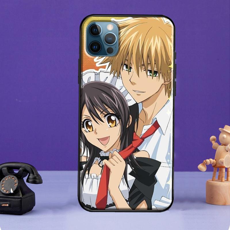 Anime Maid Sama Kaichou Wa Phone Case For iPhone 11 14 13 Pro Max XS XR X SE 2020 5S 6S 7 8 Plus 12 Mini Back Cover