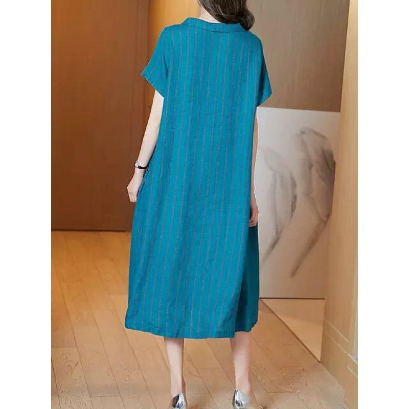 Summer Casual Loose Plus Size Women's Dress