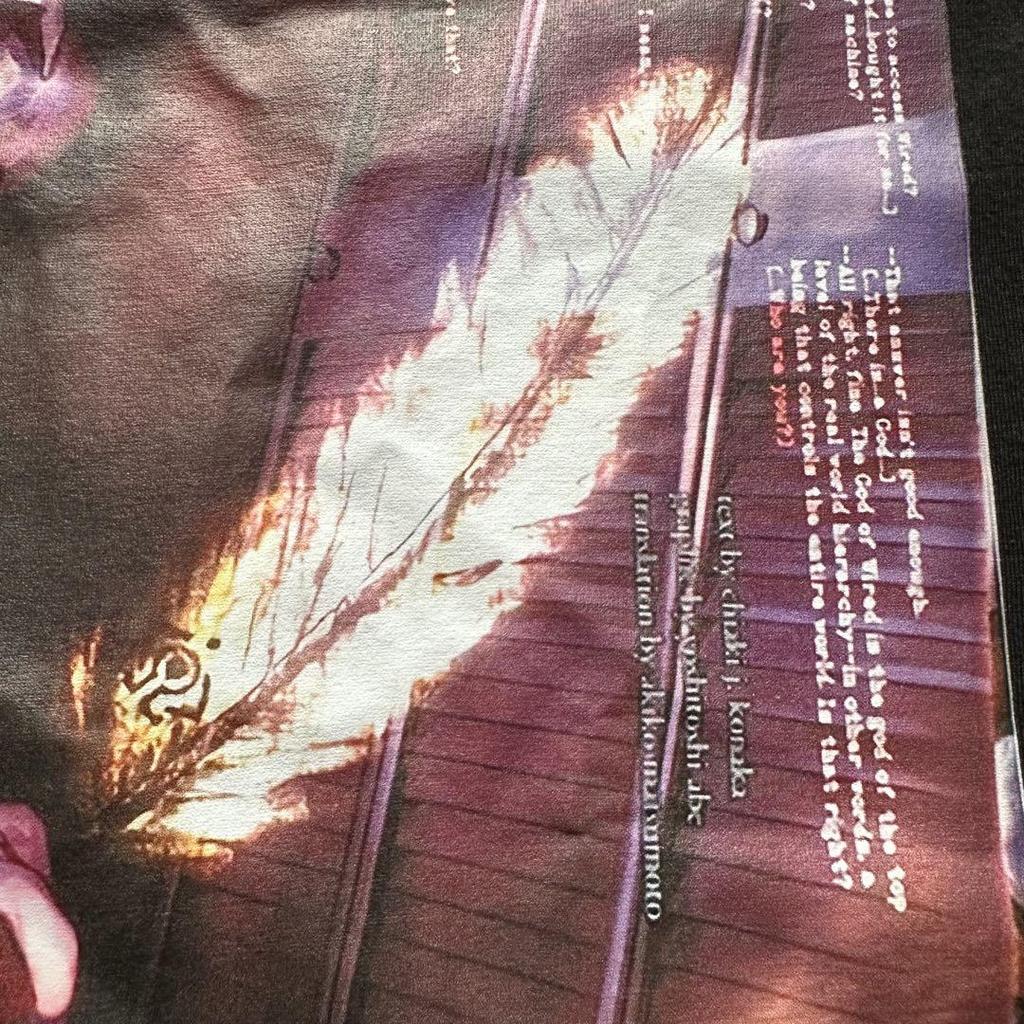 [USED] Rare Serial Experiments Lain anime T-shirt