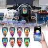 APP Adjustable LED Tail Brake Light Assembly for Y16ZR Motorcycle High Visibility Safety Feature Modified Accessories