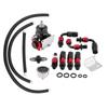 Fuel Pressure Regulator Kit Oil 0-100psi Gauge AN 6 Fitting End