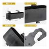 Car Storage Box Drink Holder Seat Back Pocket Accessory Storage Storage for Rear Seats Easy to Install