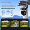 Solar-Powered 360° HD Night Vision Surveillance Camera with Free Lifetime Data & Mobile Remote Access