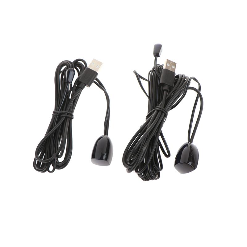 USB-adapter IR Infrarød Fjernkontrollforlenger Repeater Mottaker Sender Emitter Gjelder Alle Fjernkontrollenheter