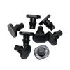 1/4 Inch Irrigation Hose End Plug Garden Irrigation Fittings for 4/7mm Hose Cut Off Water Flow Hose Connectors 50 Pcs