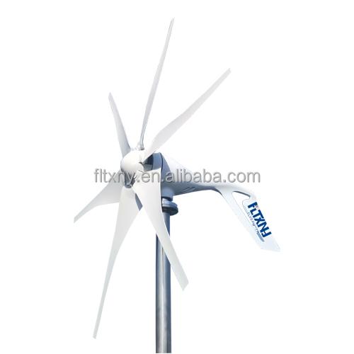 Sıcak Satış 1kw 1000w Güneş ve Rüzgar Türbini Hibrit Sistemi Güneş Dikey Eksenli Rüzgar Enerjisi Jeneratörü Ev Kullanımı İçin Windkraftanlage