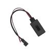 Car Bluetooth5.0 AUX Module 3Pin ABS Black Wearproof Replacement for E39 E46 E38 E53
