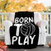 Volleyball Theme Printed Blanket - Perfect for Couch, Bed, Travel & Outdoor Use | Machine Washable, Cozy & Durable.
