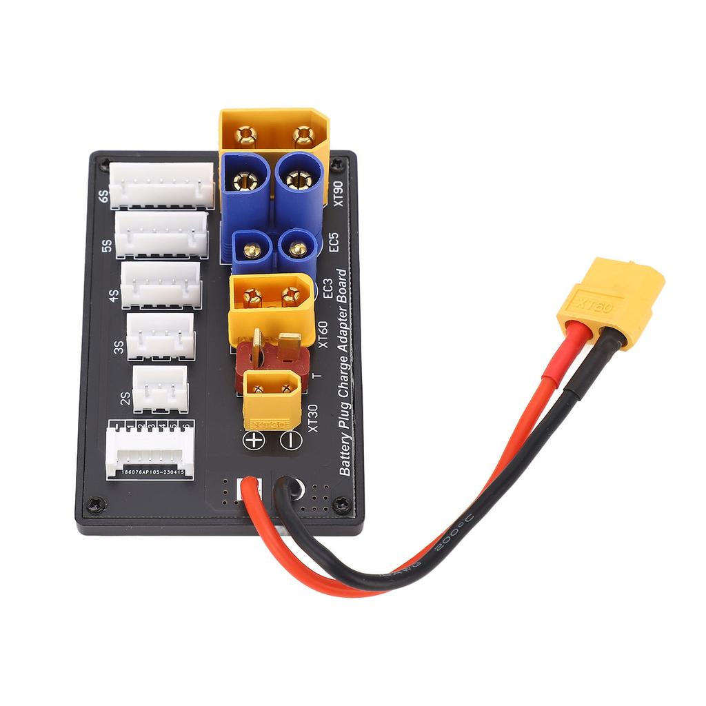 Parallel Charging Board XT90 XT30 EC3 EC5 T XT60 6S Battery Balance Charger Adapter Board