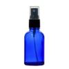InScent Blue Glass Spray Bottle 50ml Bottle (1 Bottle) Light-blocking