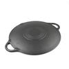 Jitian Jiang Cast Iron Outdoor Grill Pan 30cm