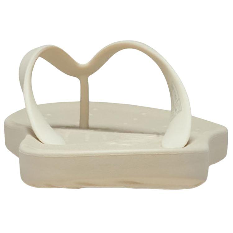 Crocs Fashion Versatile Rubber Sole Non-Slip Flip Flops Unisex Footwear Bone-White 210089-2Y2