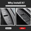 Car Front Trunk Protection Door Sill Bumper Panel 3d Trims For Tesla Model 3 2017 2018      2024 2025