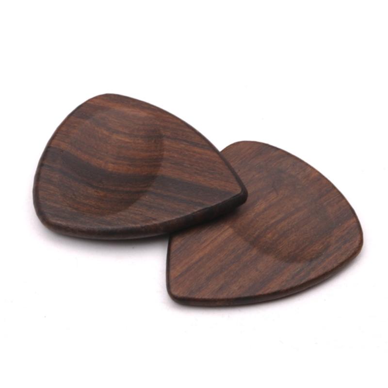 Handcrafted Acoustic Guitar Bass Pick Plectrums Wooden Electric Guitar Pick