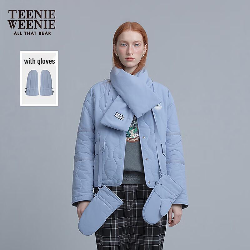 

Женская куртка Teenie Weenie с мишкой и буквой, с подкладкой M