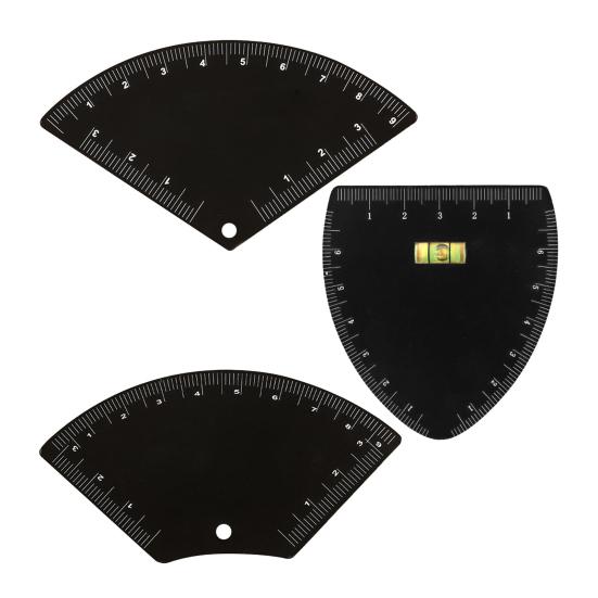 1/3Pcs Fast Drawing Eyebrow Design Ruler Microblading Mapping Shaping Template Tool Permanent Eyebrow Makeup