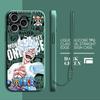 One Piece Funny Phone Cover Case for Apple iPhone 17 Pro Max Air 12 Plus 16 XS XR 13 Mini 11 15 7 8