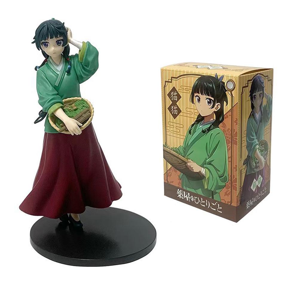 Anime The Apothecary Diaries Figure Maomi Action Figural q-version Cat Cat Pvc Model Kawaii Ornament Doll Toys festival Presents