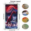 Mountain Dragon Wolf Large Size Diamond Painting New Collection Animals Diy Full Square Round Drill Rhinestone Embroidery Mosaic Cross Stitch Kits