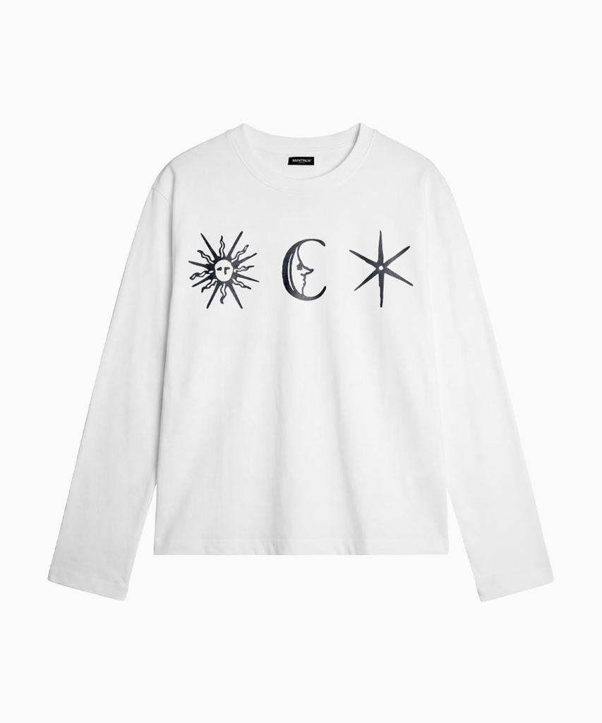 SAINTPAIN Sp Fortune Heavyweight Crop Long Sleeve White