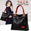 Women's Bag 2025 New European and American Style Genuine Leather Women's Crossbody Shoulder Bag Large Capacity Tote Bag