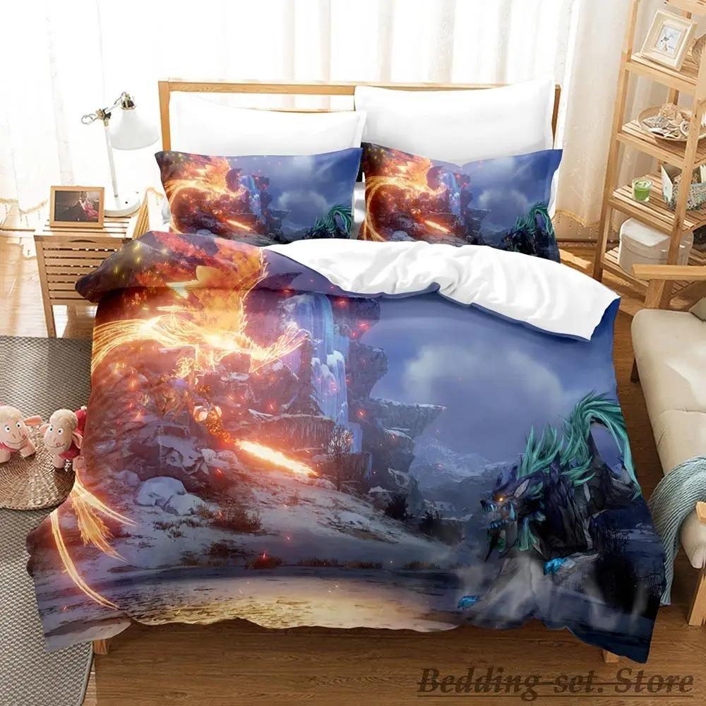 Cozy Warm New Tales of Arise Size Bed Adult Kid Bedroom Duvetcover Sets Anime Single Twin Full Queen King Quilt
