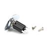 Electric Guitar Pickup Oval 6.35mm Jack Plate Jackplate Oval Output Input Jack Plate Socket With Mounting Screws