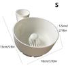 Portable Fruit Wash Bowl Vegetable Washer 3D Printing Food Washing Spinner Automatic Cleaning Machine For Kitchen Draining