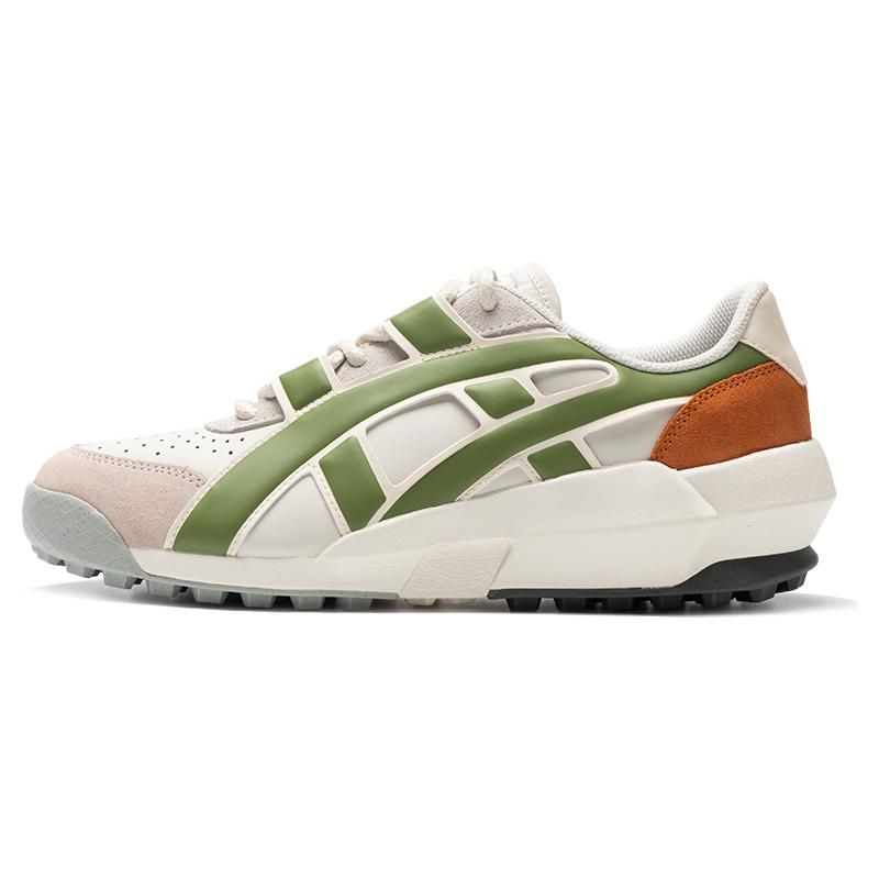 ONITSUKA TIGER Big Logo Trainer Comfortable Fashion Non-Slip Wear-Resistant Height Increasing Low-Top Casual Shoes Unisex Sneaker Beige 1183B774-103