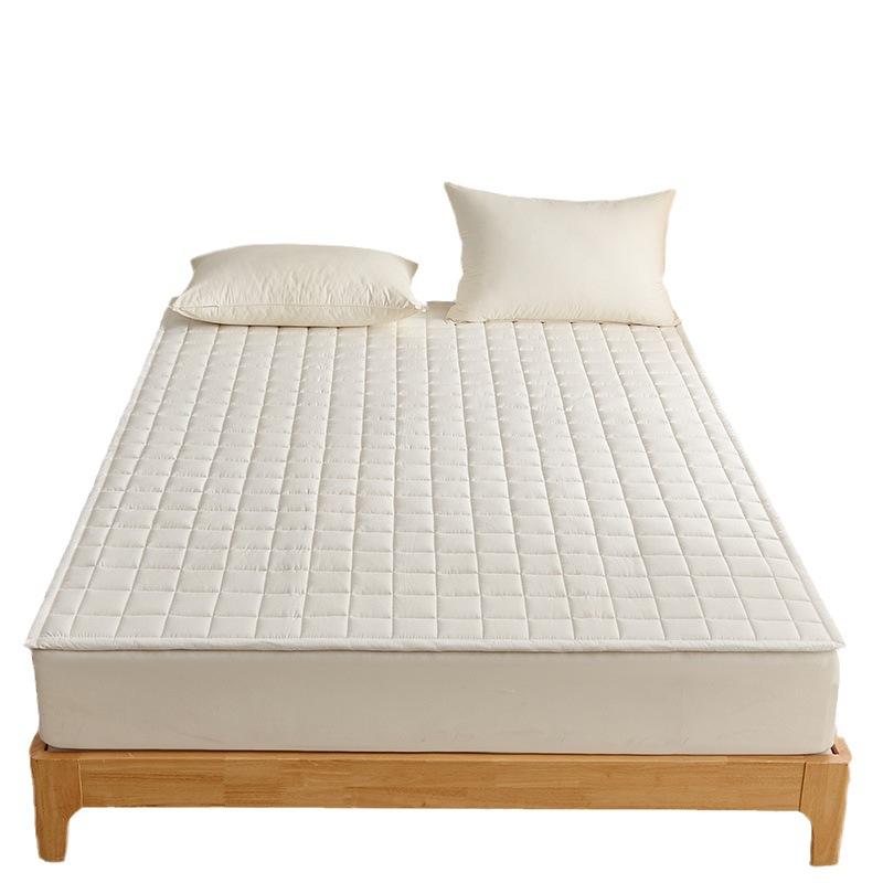 Cotton Yarn-Dyed Cotton Mattress Thickened Mattress Non-Slip Simple Bed Protection Cushion Cushion Cushion Tatami