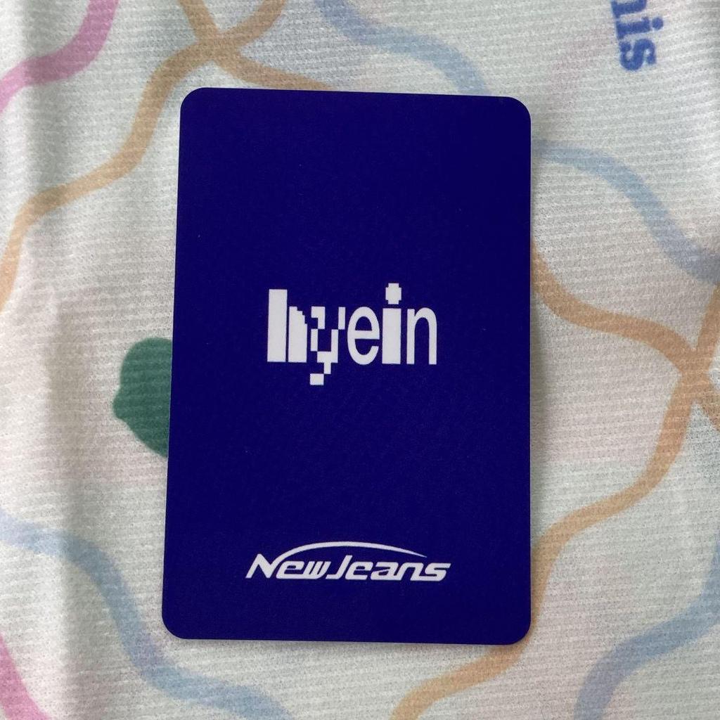 [USED] NewJeans OMG SBS Haein Song Festival Sanok Trading Card
