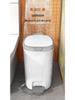 Extra-Large Odor-Proof Foot Pedal Trash Can 2025 - Perfect for Bathroom, Kitchen, Bedroom, or Living Room