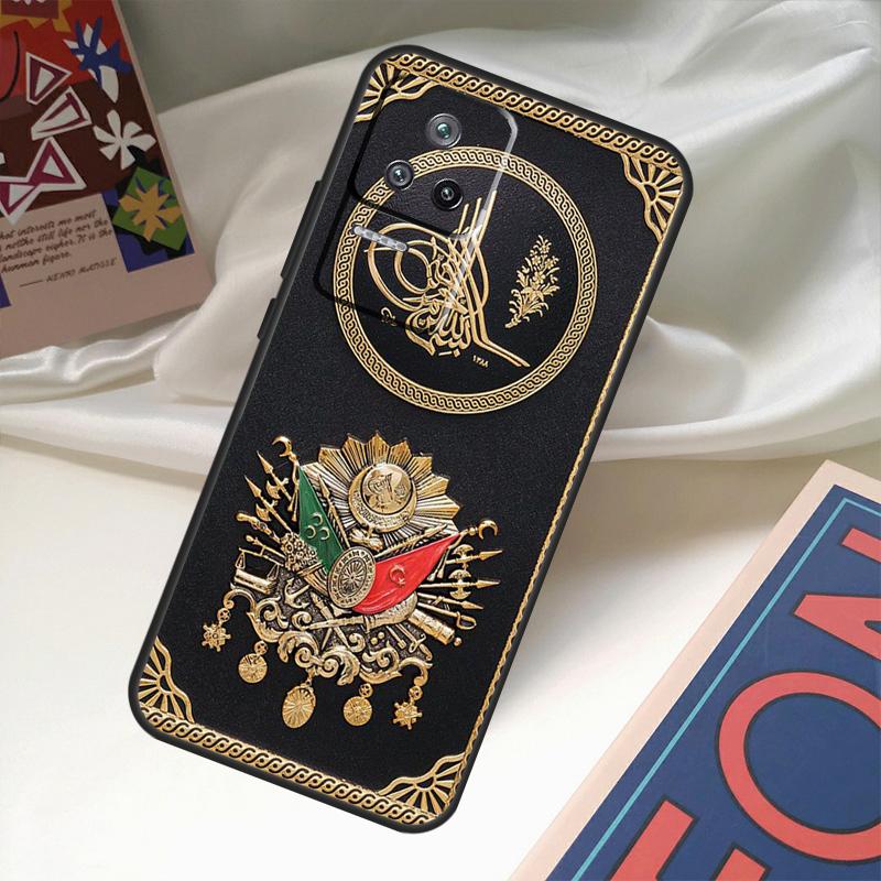 Ottoman Empire Coat Of Arms Case For POCO X6 Pro M6 X5 X3 M5s F3 F5 Xiaomi 14 Ultra 13 12 Lite 11T 12T 13T Pro Coque