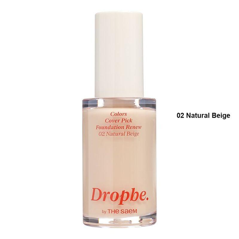 The Saem - Dropbe. Colors Cover Pick Foundation Renew - 2 Colors