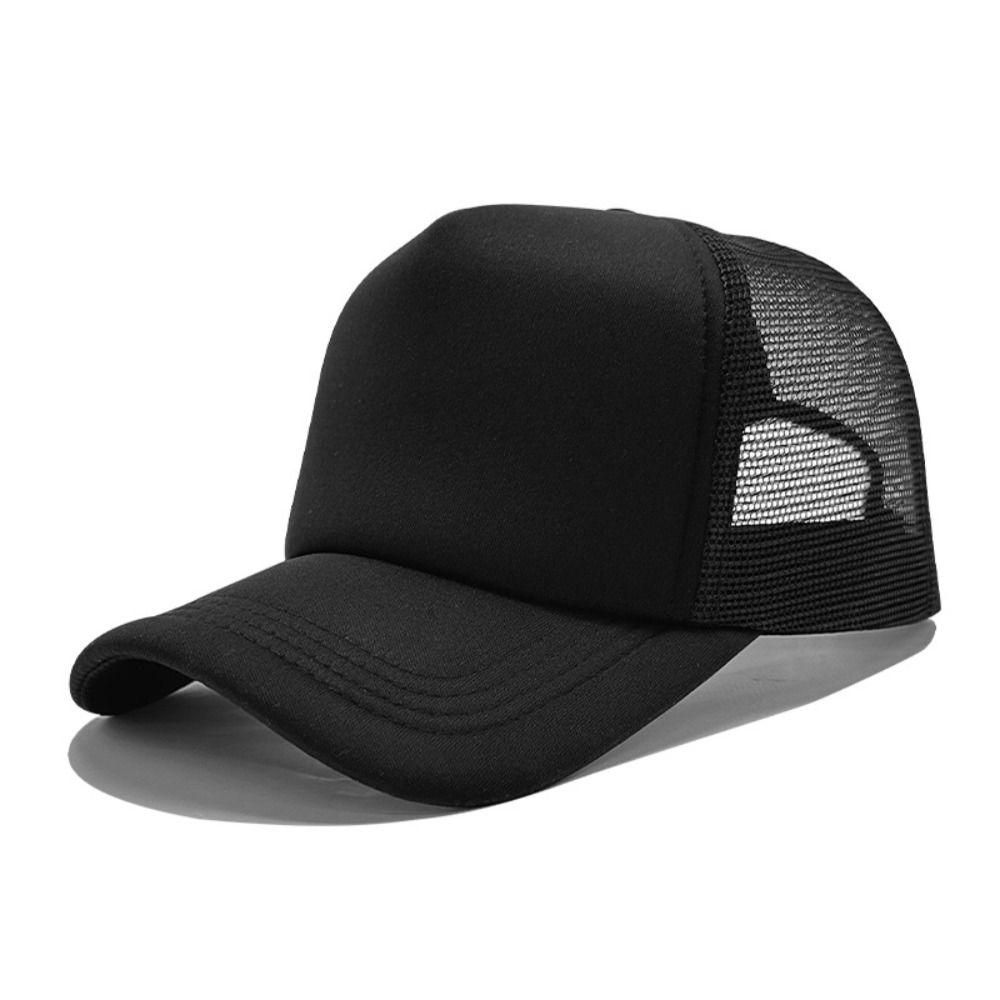 Atmungsaktive Baseballkappe Netz-Trucker-Kappe Modische Dad-Mütze