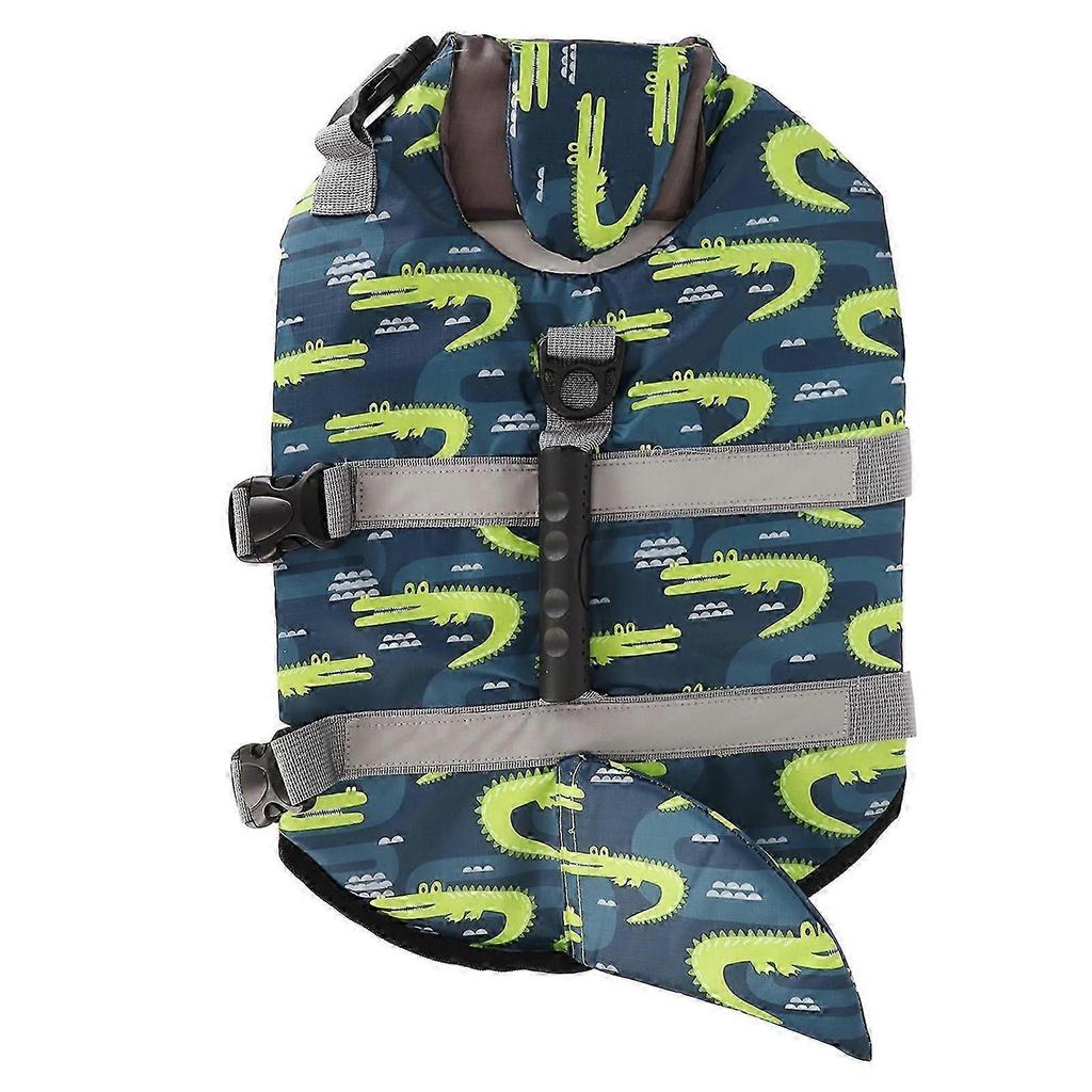 2025 Latest Model Dog Life Jacket with Handle Adjustable Dog Life Preserver Dog