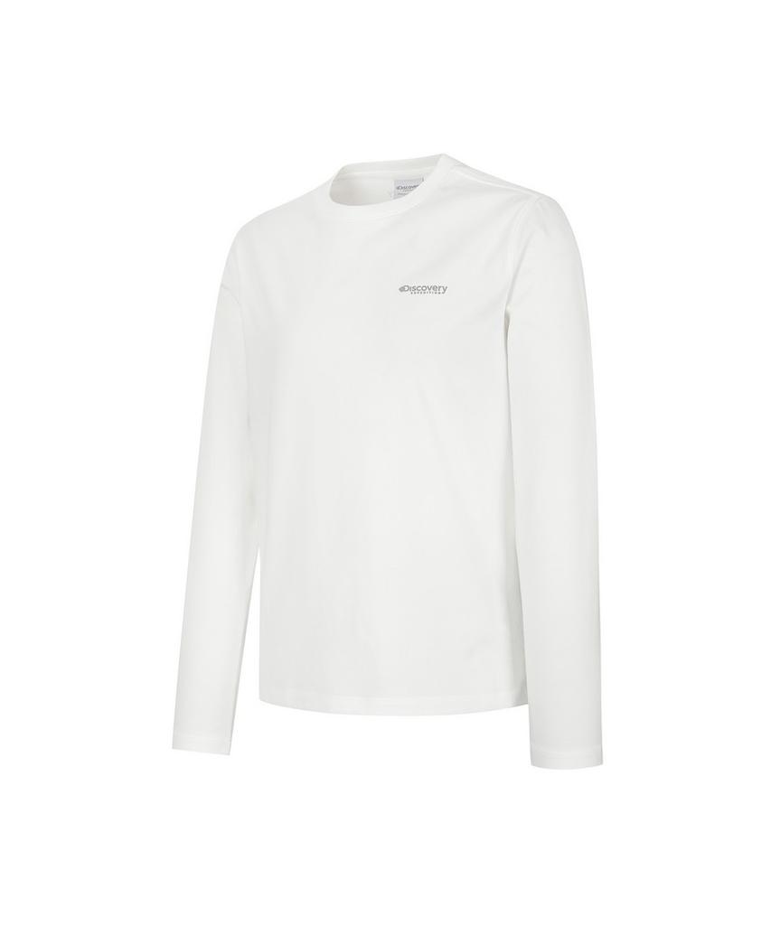 DISCOVERY EXPEDITION Women'S Denver Long Sleeve T-Shirt (White)