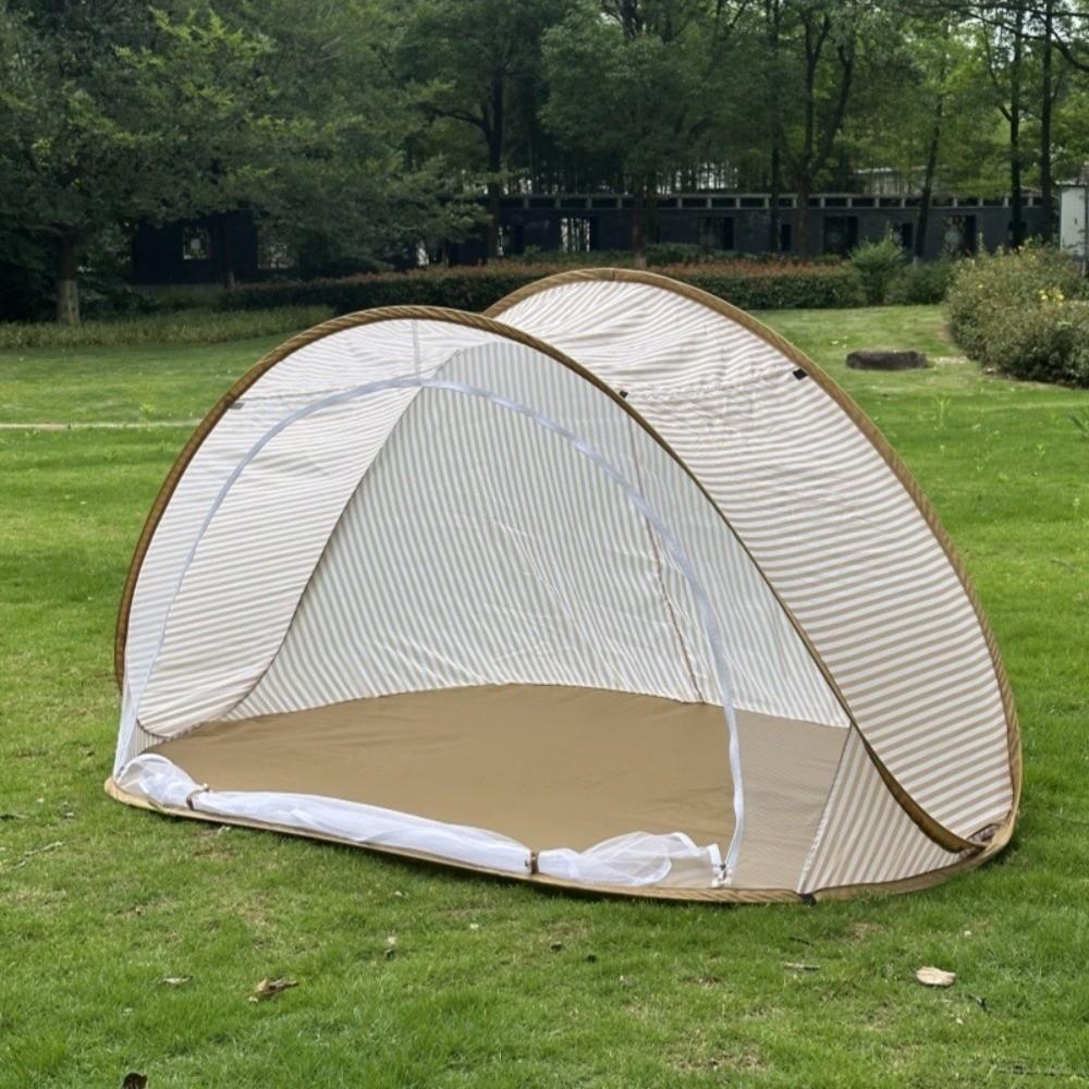 Sofortaufbau Campingzelt Automatisches Pop-Up Picknick Sonnenschutzzelt Schnellöffnendes Zelt Strand