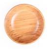Round Bamboo Construction Salad for Serving Natural Wood Fruit Snack Table Set PREPARATIONS | Bowls