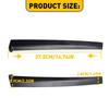 New For 92-95 Honda Civic B-Pillar Garnish Trim Door Molding Hatch Coupe EG6 EJ1