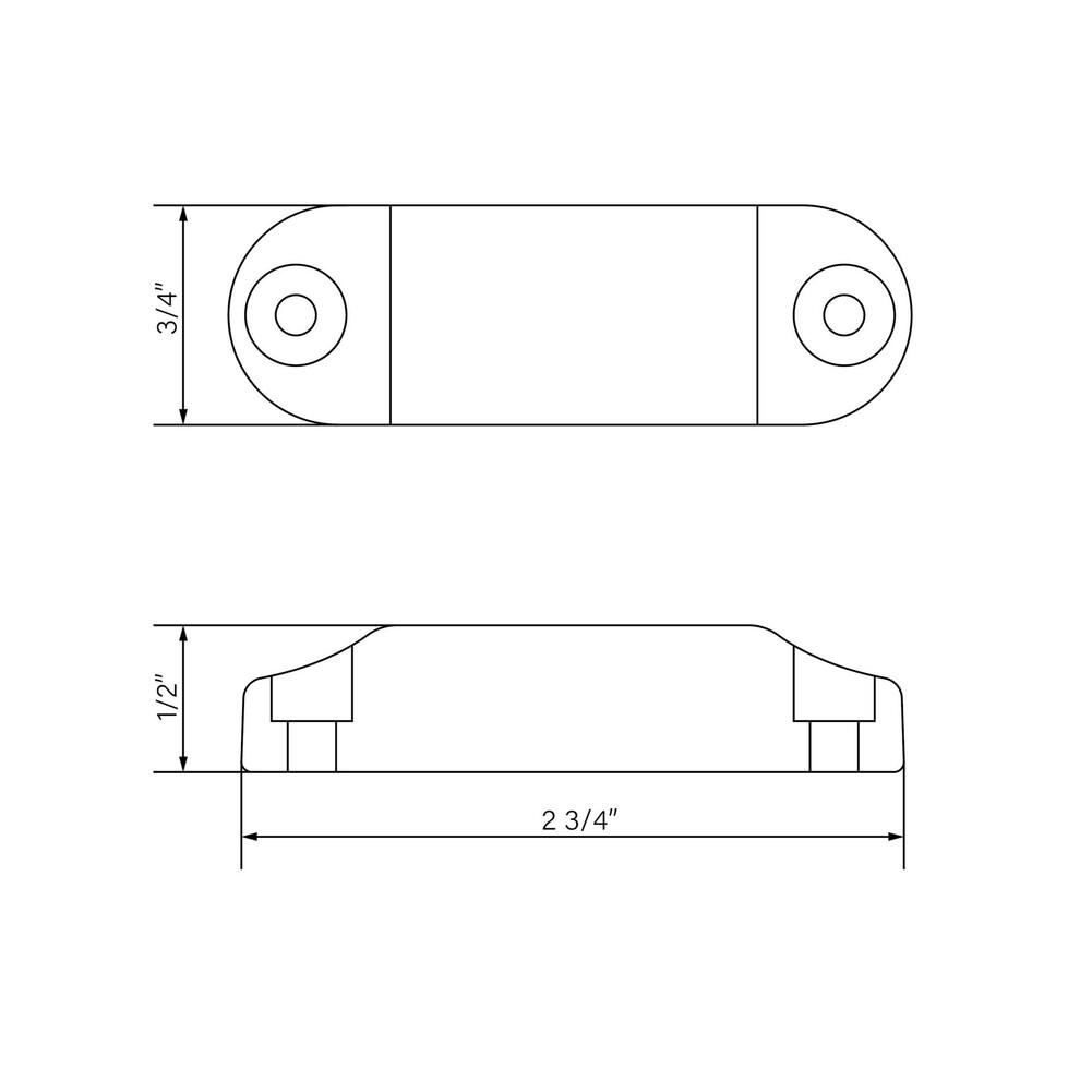Kit de pestillo magnético para puerta de autocaravana de alta resistencia con tornillos para remolque de viaje, autocaravanas, pestillo magnético para puerta de equipaje de autocaravana, pestillo de puerta de almacenamiento de autocaravana