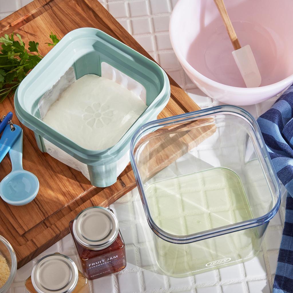 Thick Drained Yogurt Maker Greek Yogurt Thick No Filter Required No Power Supply Required Up To Handmade or Draining [Toffy] Cheese-like K-YM2 1.0kg