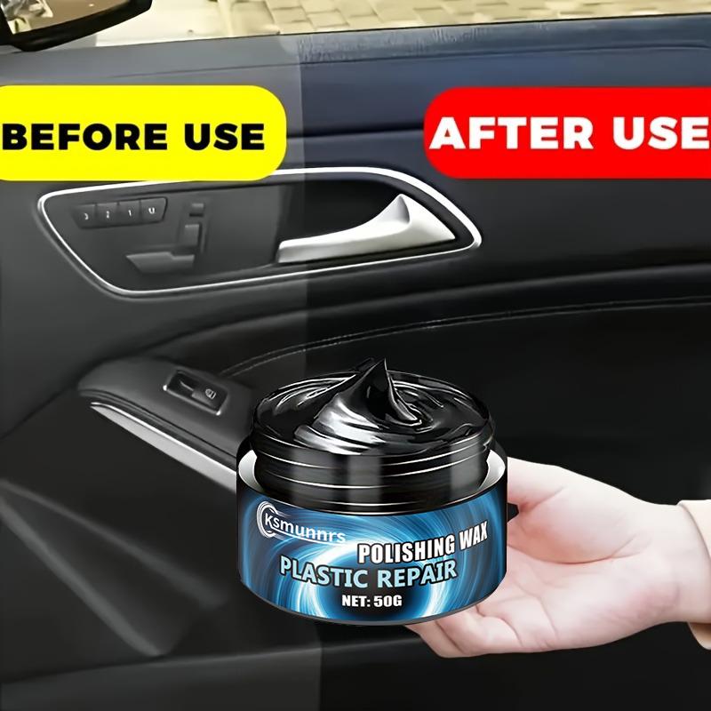 NEW Car Interior Wax, Car Interior Wax, Leather Care Cream, Dashboard Polishing, Seat Mat Restorer, Improve Plastic