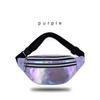 Fashion Laser belt bag, Women Trendy Zipper Front Waist Bag with Adjustable Strap Bum Bag belt bag