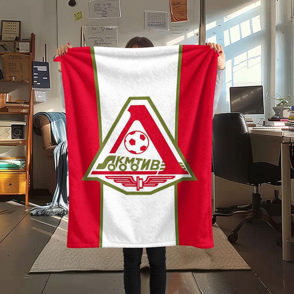 1PC Lokomotiv Moscow Power Blanket, High quality Comfortable for All Seasons, Home Decor, Warmth and Comfort