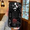 D-Death Note Matný poloprůhledný kryt na telefon Pro Iphone 16 ProMax 15 14 13 12 11 X XS PRO Plus