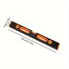 Level Tool,Mechanical Level, Bubble Vials Ruler, Aluminum Alloy Leveler Tool Shock-Resistant for Measuring Plumbing