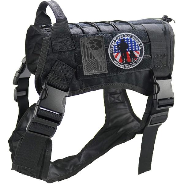 Veterans Service Dog Serving Those Who Served Us, Not All Disabilities are Visible, PTSD Service Dog Do Not Distract,Vest/Harnesses Tactical Morale